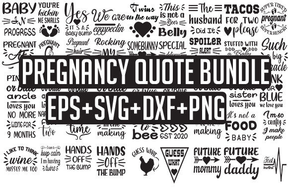 Download Pregnancy Bundle 56 Designs - Premium Bundle