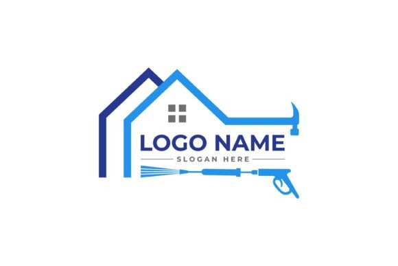 Download High Quality Home Repair, Roofing Logo - Log Collection