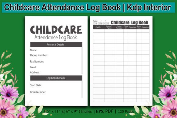 Download Childcare Attendance Log Book - Log Collection