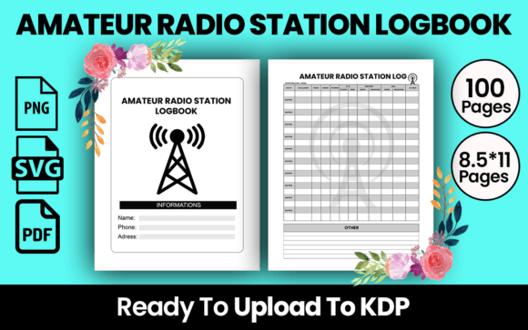 Download Amateur Radio Station Log Book Interior - Log Collection