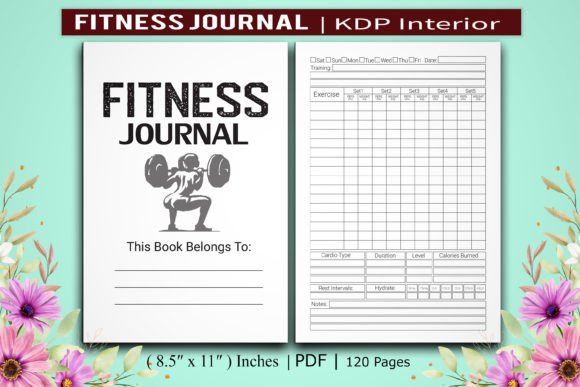Download Fitness Journal Workout Log Book - Log Collection