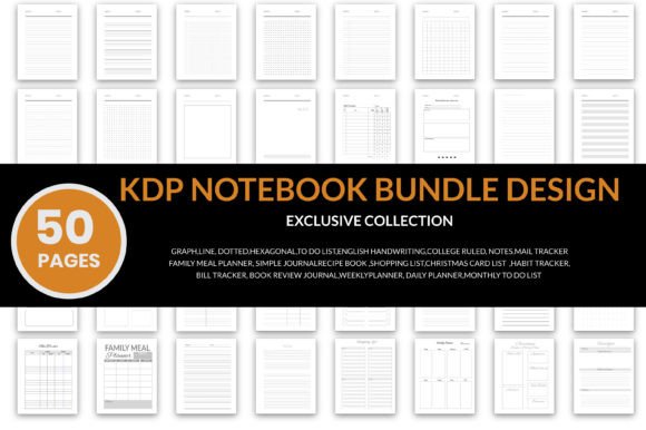 Download KDP NOTEBOOKS BUNDLE DESIGN - Premium Resources