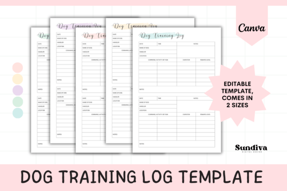 Download Dog Training Log Template 2 - Log Collection