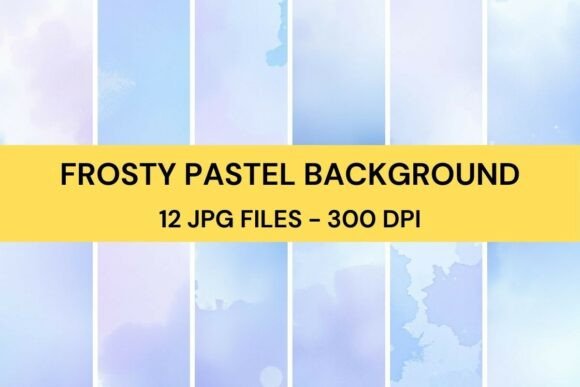 Download Frosty Pastel Watercolor Background - Premium Resources