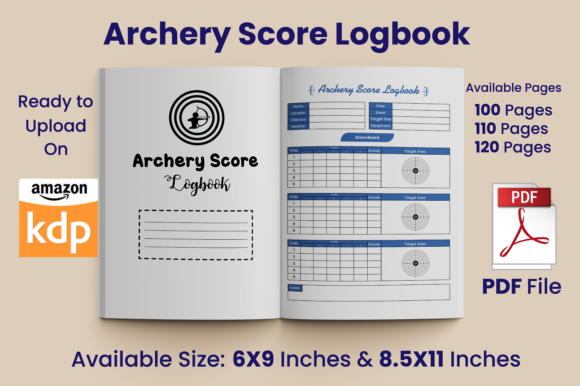 Download Archery Score Logbook KDP Interior - Log Collection